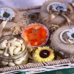 IVORY BLESSINGS BASKET